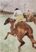 Henri de toulouse-lautrec The Jockey oil